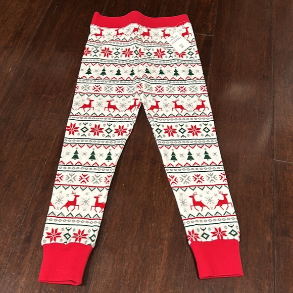 NWT 3T Christmas PJs, Christmas Jammies, Reindeer, Snowflakes, 3t Unisex - Picture 4 of 5